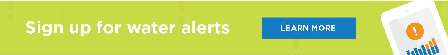 sign up for water alerts image